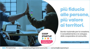 Coopstartup Rigeneriamo Comunità